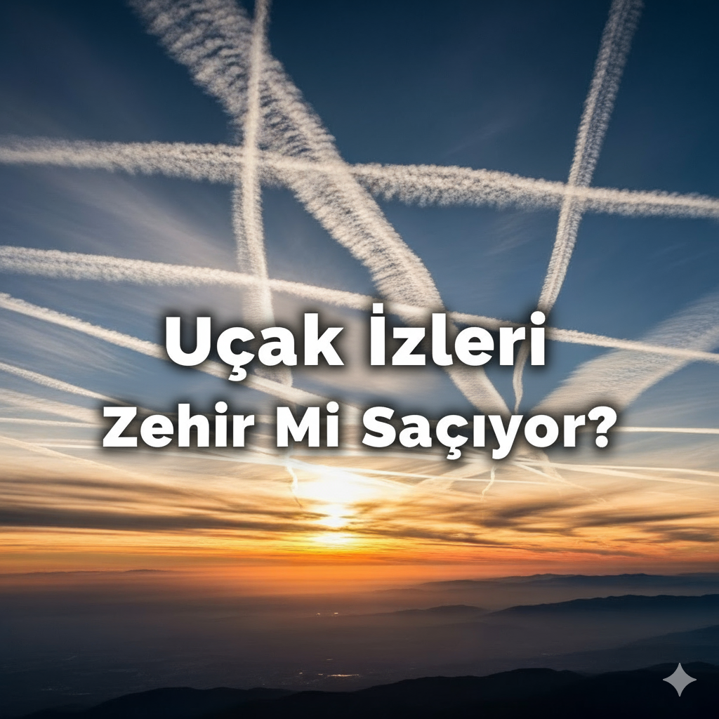 Uçakların Ardında Bıraktığı Beyaz İzler “Chemtrail” Mi?